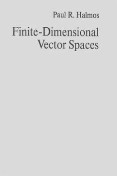 Finite-Dimensional Vector Spaces - Halmos, Paul R