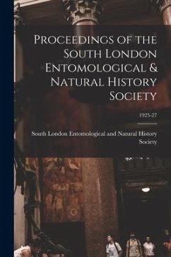 Proceedings of the South London Entomological & Natural History Society; 1925-27