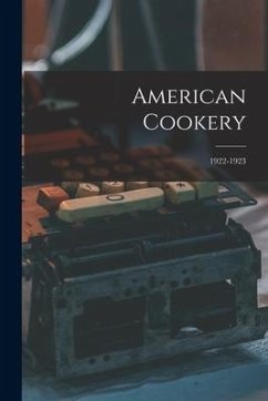 American Cookery; 1922-1923 - Anonymous