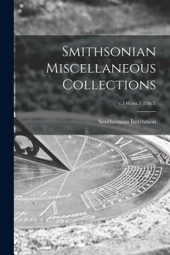 Cover Smithsonian Miscellaneous Collections; v.146: no.1 (1963)