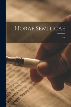 Horae Semiticae; v.6 - Anonymous