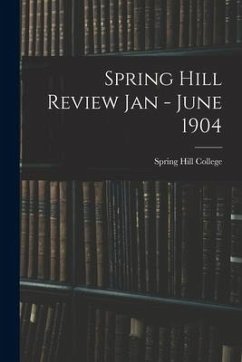 Cover Spring Hill Review Jan - June 1904