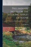 Preliminary Notes on the Seedling Apples of Maine; no.143