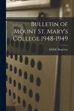 Bulletin of Mount St. Mary's College 1948-1949