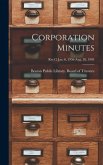 Corporation Minutes [microform]; Reel 2 Jan. 6, 1956-Aug. 20, 1984