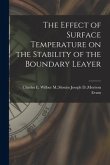 The Effect of Surface Temperature on the Stability of the Boundary Leayer