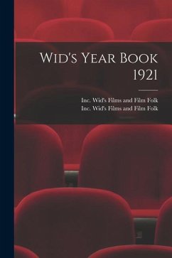 Wid's Year Book 1921 Cover Wid's Year Book 1921