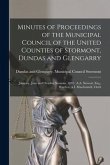 Minutes of Proceedings of the Municipal Council of the United Counties of Stormont, Dundas and Glengarry [microform]: January, June and October Sessio