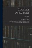 College Directory; 1916: spring