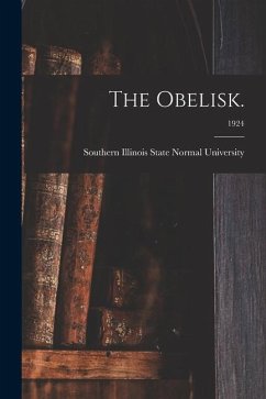 Cover The Obelisk.; 1924
