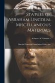 Statues of Abraham Lincoln. Miscellaneous Materials; Sculptors - W Weinman 3