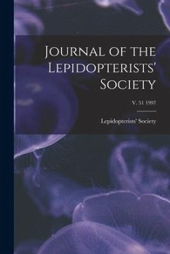 Journal of the Lepidopterists' Society; v. 51 1997