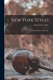 New York Styles: Fall and Winter 1919-1920.