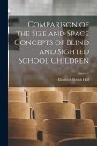 Comparison of the Size and Space Concepts of Blind and Sighted School Children