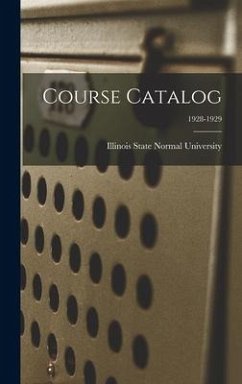 Course Catalog; 1928-1929