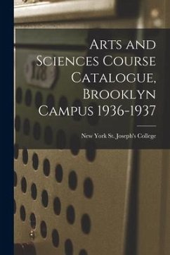 Arts and Sciences Course Catalogue, Brooklyn Campus 1936-1937