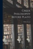 Greek Philosophy Before Plato