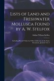 Lists of Land and Freshwater Mollusca Found by A. W. Stelfox: Including Record Taken by Other Collectors on the Same Excursions, Journal, Vol. 2
