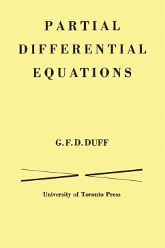 Partial Differential Equations - Duff, G F D