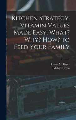 Kitchen Strategy, Vitamin Values Made Easy. What? Why? How? to Feed Your Family