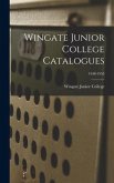 Wingate Junior College Catalogues; 1948-1953