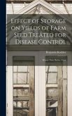 Effect of Storage on Yields of Farm Seed Treated for Disease Control