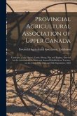 Provincial Agricultural Association of Upper Canada [microform]: Catalogue of the Horses, Cattle, Sheep, Pigs and Poultry, Entered for the Association