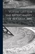 Voters' List for the Municipality of... - Bild 1