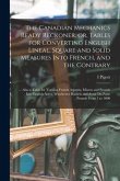 The Canadian Mechanics Ready Reckoner, or, Tables for Converting English Lineal, Square and Solid Measures Into French, and the Contrary [microform]: