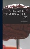 Research in Psychopathology