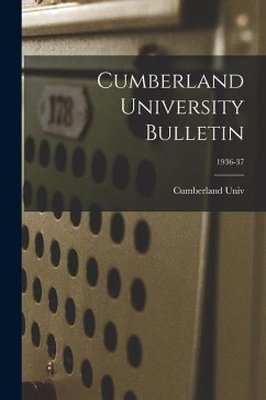 Cumberland University Bulletin; 1936-37