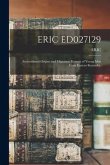 Eric Ed027129: Sociocultural Origins and Migration Patterns of Young Men From Eastern Kentucky.