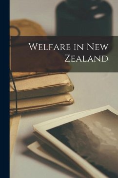 Welfare in New Zealand - Anonymous