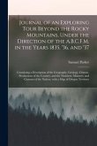 Journal of an Exploring Tour Beyond the Rocky Mountains, Under the Direction of the A.B.C.F.M. in the Years 1835, '36, and '37 [microform]: Containing