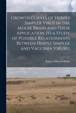 Growth Curves of Herpes Simplex Virus in the Mouse Brain and Their Application to a Study of Possible Relationships Between Herpes Simplex and Vaccini - Kahn, Robert Edward