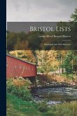 Bristol Lists: Municipal and Miscellaneous
