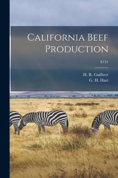 California Beef Production; E131