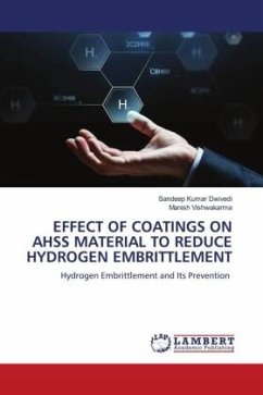 EFFECT OF COATINGS ON AHSS MATERIAL TO REDUCE HYDROGEN EMBRITTLEMENT