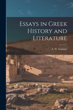 Essays in Greek History and Literature