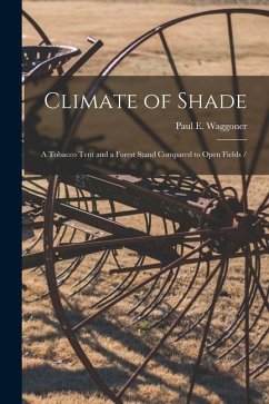 Climate of Shade: a Tobacco Tent and a Forest Stand Compared to Open Fields - Waggoner, Paul E.