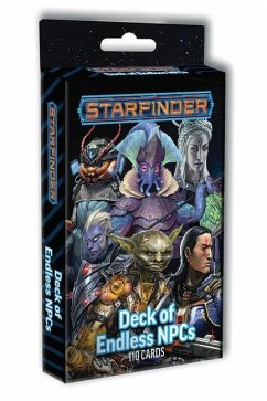 Starfinder Deck of Endless Npcs - Keeley, Jason; Morris, Sonja; St John, Solomon; Zayas-Palmer, Linda; Pasini, Joe; Bulmahn, Jason; Catalan, Jessica; Compton, John; Daigle, Adam; Hunter, Kyle Stanley; Mona, Erik; Moreland, Mark