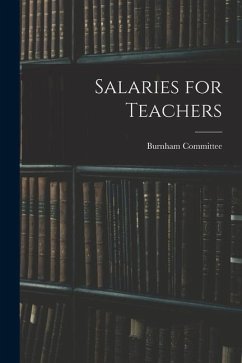 Salaries for Teachers