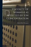 Viscosity of Skimmilk as Affected by Ion Concentration