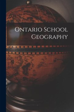 Cover Ontario School Geography [microform]