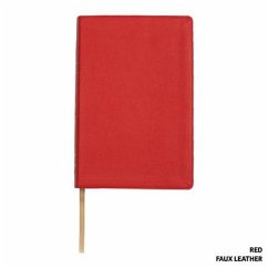 Legacy Standard Bible, Handy Size Paste-Down Red Faux Leather Red Letter Indexed - Steadfast Bibles