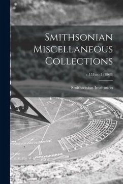 Smithsonian Miscellaneous Collections; v.153: no.1 (1968)