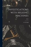 Investigations With Milking Machines; B311