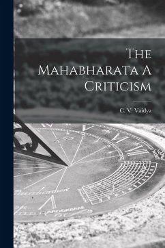 Cover The Mahabharata A Criticism
