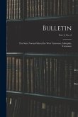 Bulletin: The State Normal School for West Tennessee, Memphis, Tennessee; vol. 2, no. 2