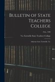 Bulletin of State Teachers College: Alumnae Issue, Farmville, Va.; Feb., 1948
